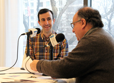 Professor Peter DiCola and Dean Rodriguez