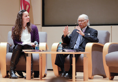 Professor Destiny Peery and Judge Horace Ward