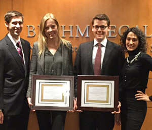 2015 Northwestern LawMeet student team